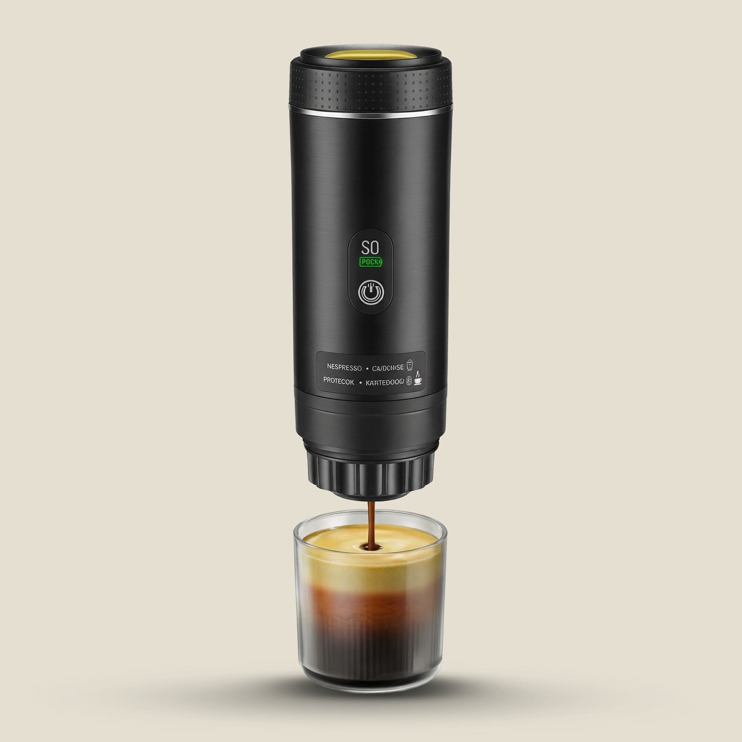 Cafetera Eléctrica Portátil Inalámbrica con Pantalla Digital