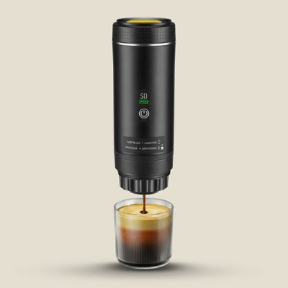 Cafetera Eléctrica Portátil Inalámbrica con Pantalla Digital