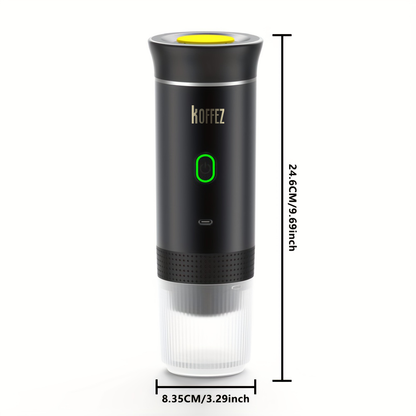 Cafetera Portátil Eléctrica – Espresso Rápido Donde Estés